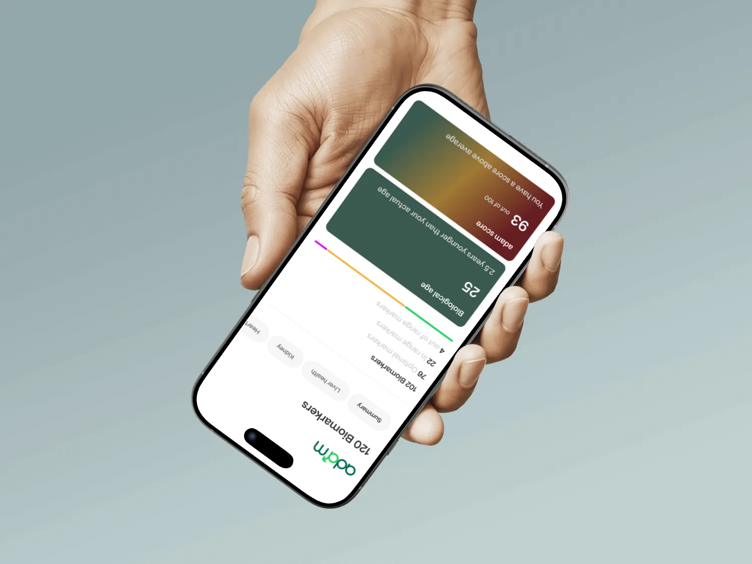 See results in your profile